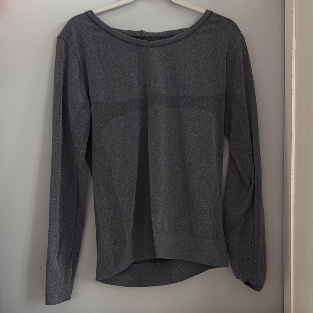 ZYIA ACTIVE - Long sleeve gray activewear